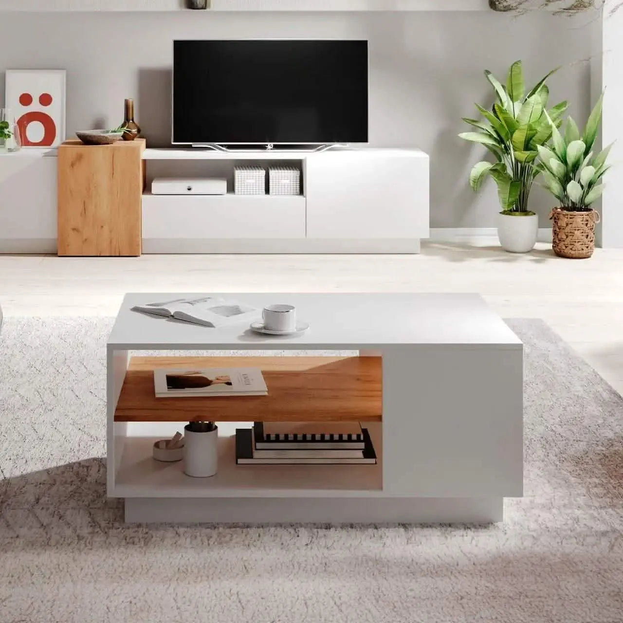 Ath1525 - ترابيزة قهوة خشبية