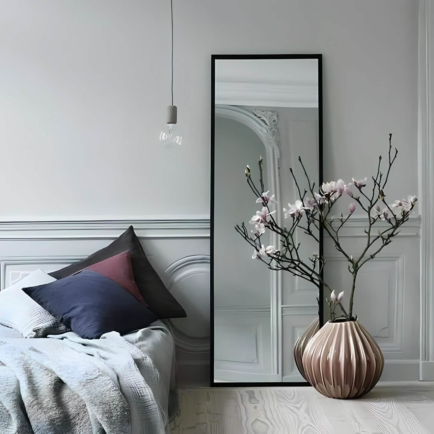 Best 128 - مرايا بإطار أسود