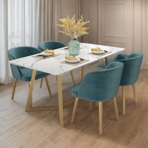 Ath39 - طقم سفرة بسطح رخام