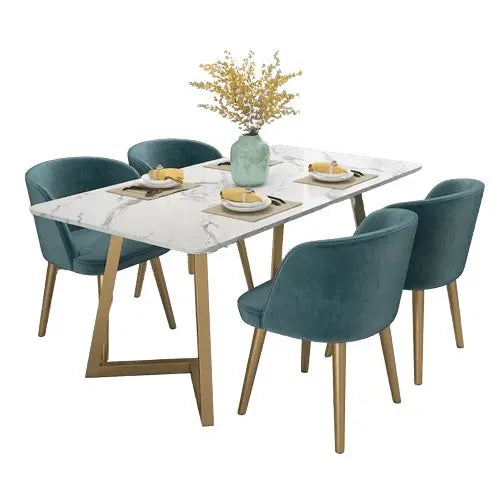 Ath39 - طقم سفرة بسطح رخام