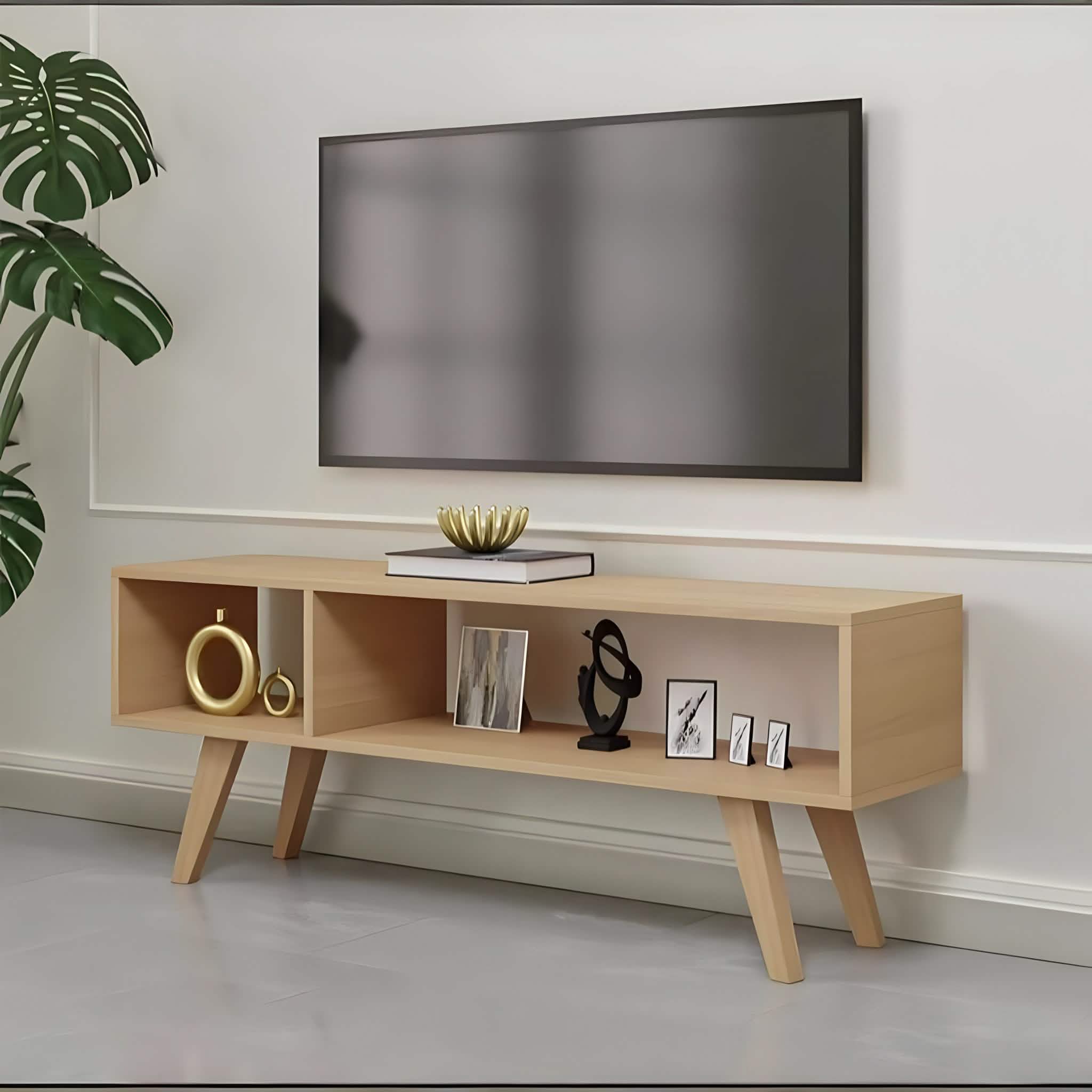 Best 133 - ترابيزة تليفزيون خشب