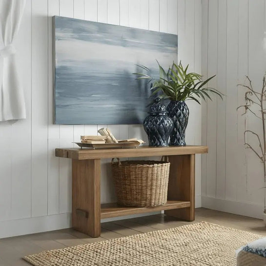 كونسول خشب سويد طبيعي - Tar170