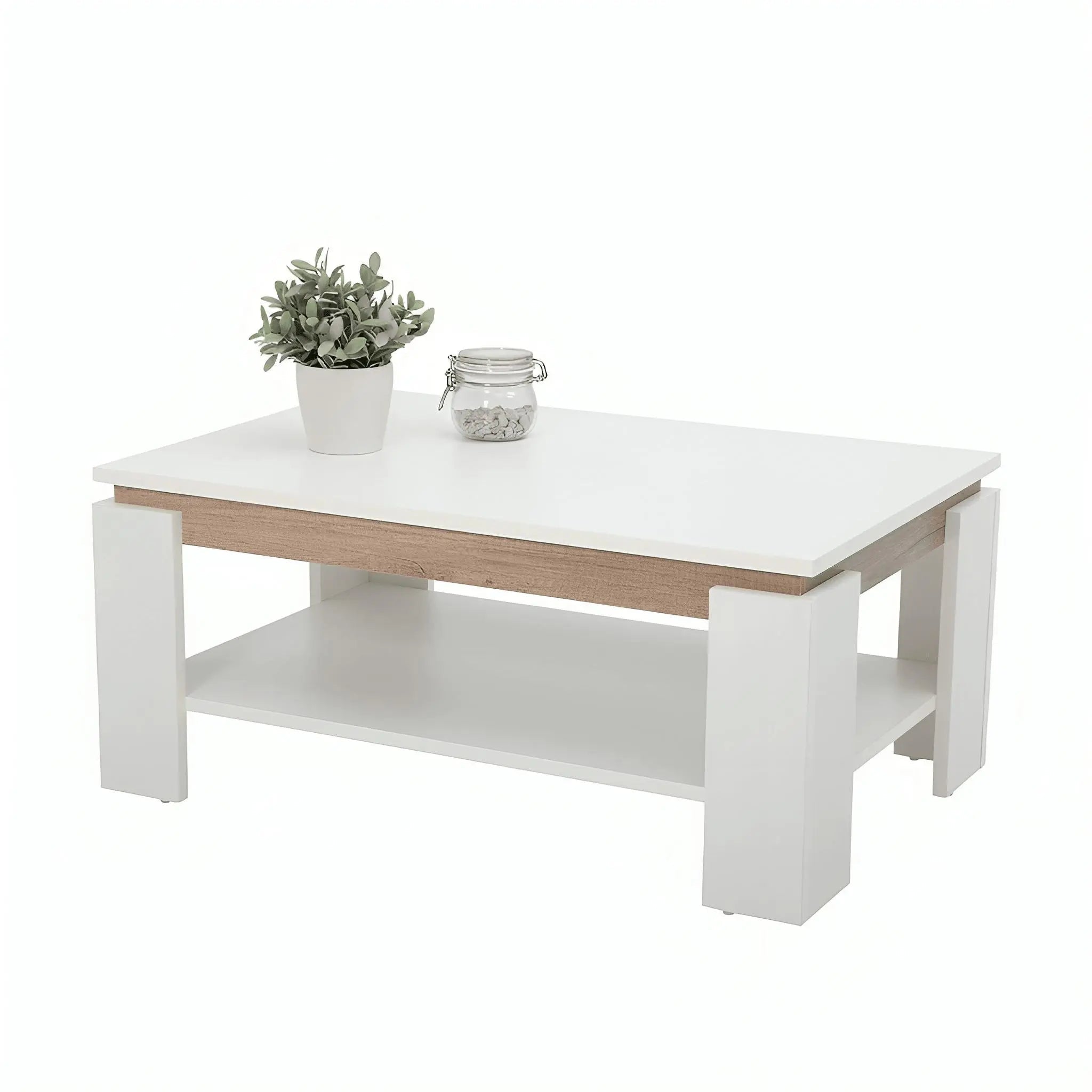 Ath1528 - ترابيزة قهوة خشبية