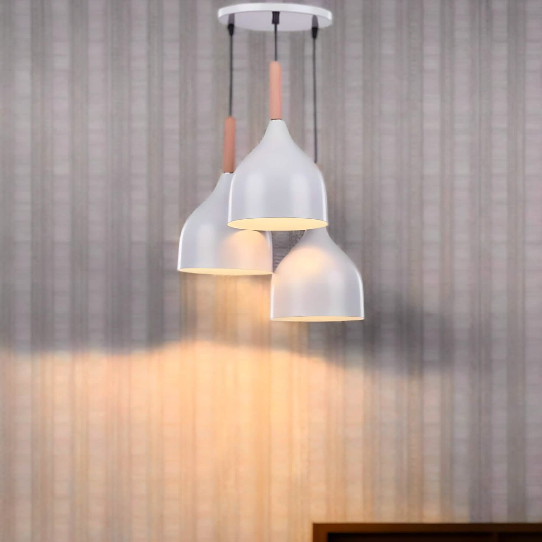 Light176 - نجفة سقف ألومنيوم 50*30*50 سم