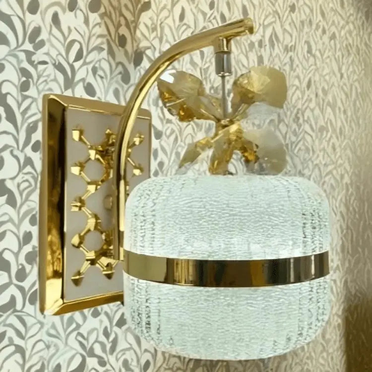 ابليك حائط لون ذهبي 20*10*20 سم - LIS121 - Homix