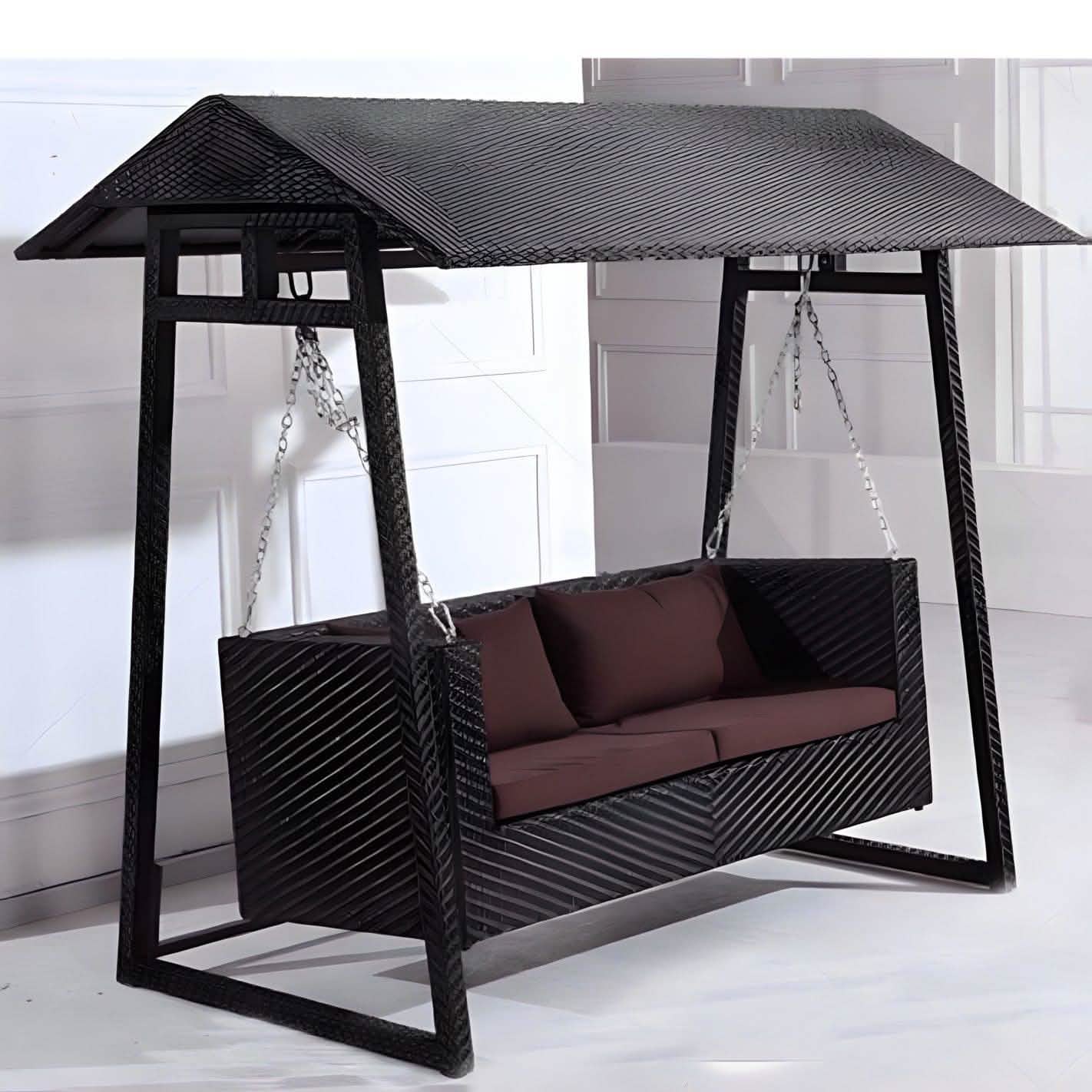 Fad10 - ارجوحة ثنائية حديد وراتان