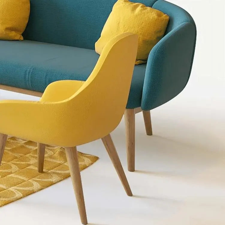 كنبة ازرق*اصفر - Dim291