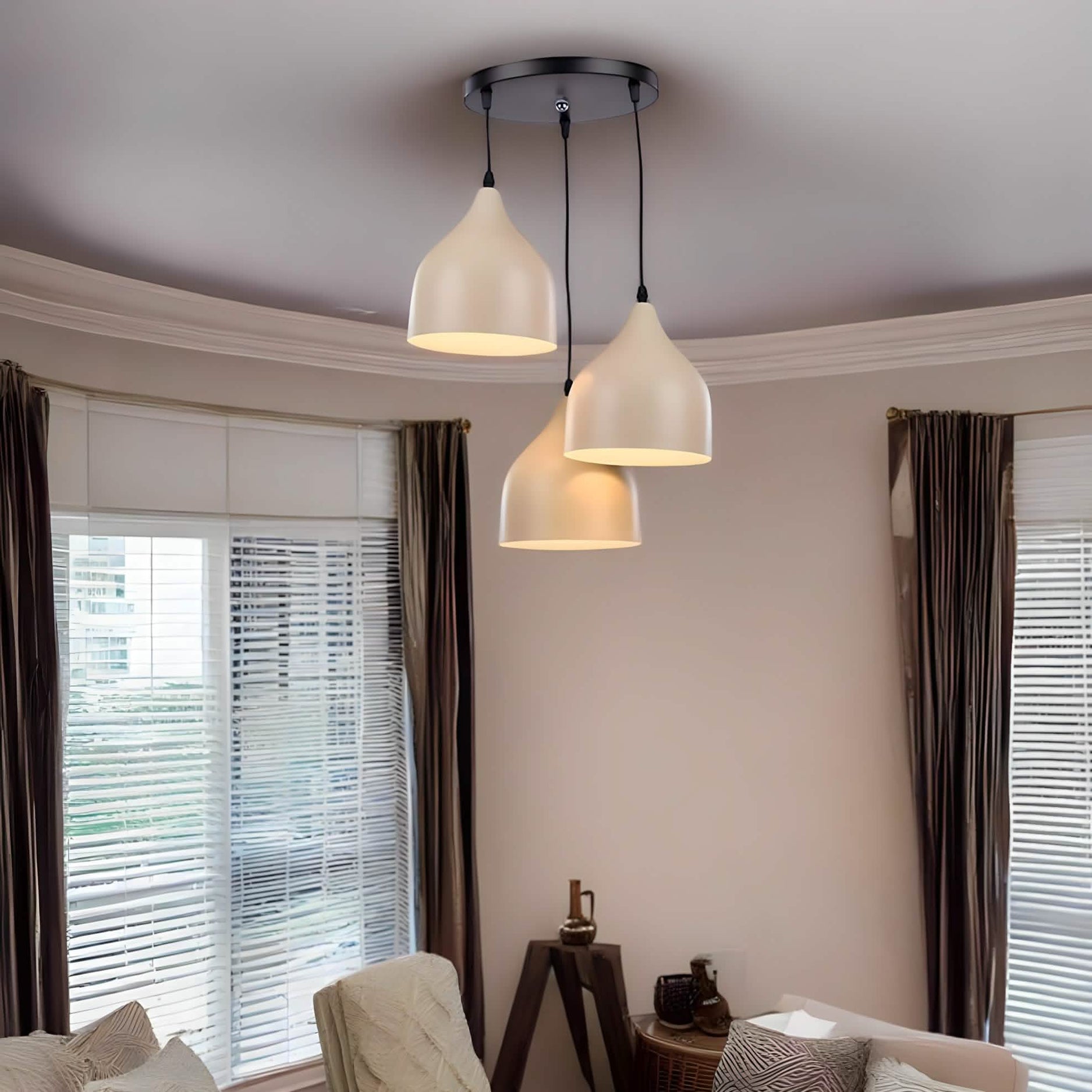 Light169 - نجفة سقف  ألومنيوم 50*30*50 سم