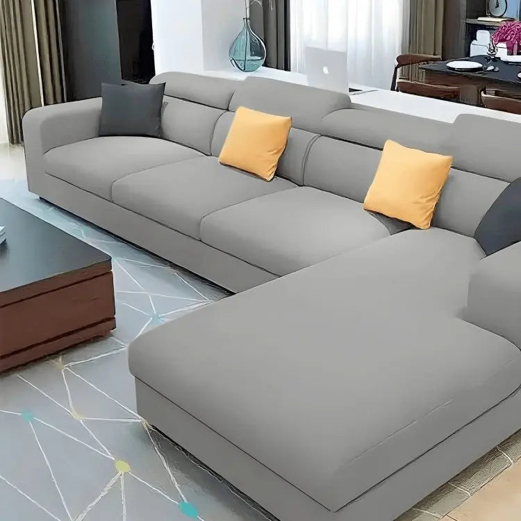 Best 97 - كنبة زاوية رمادي