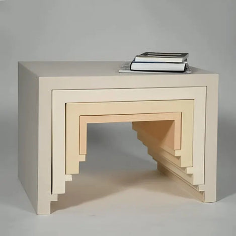 طقم ترابيزات جانبية 30*30*30 سم - ROD92 - Homix