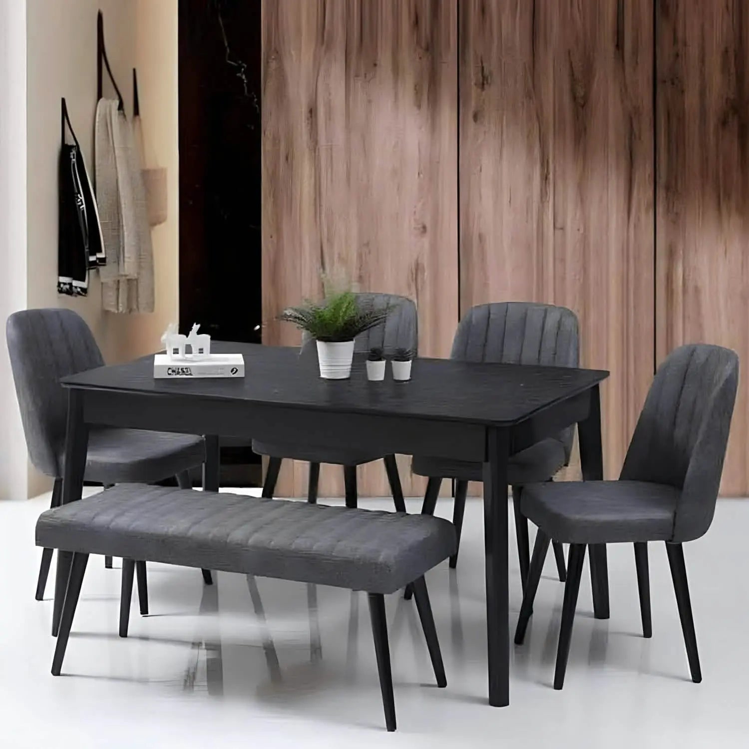 طقم سفرة 4 كراسي و بانكيت -Ath1801