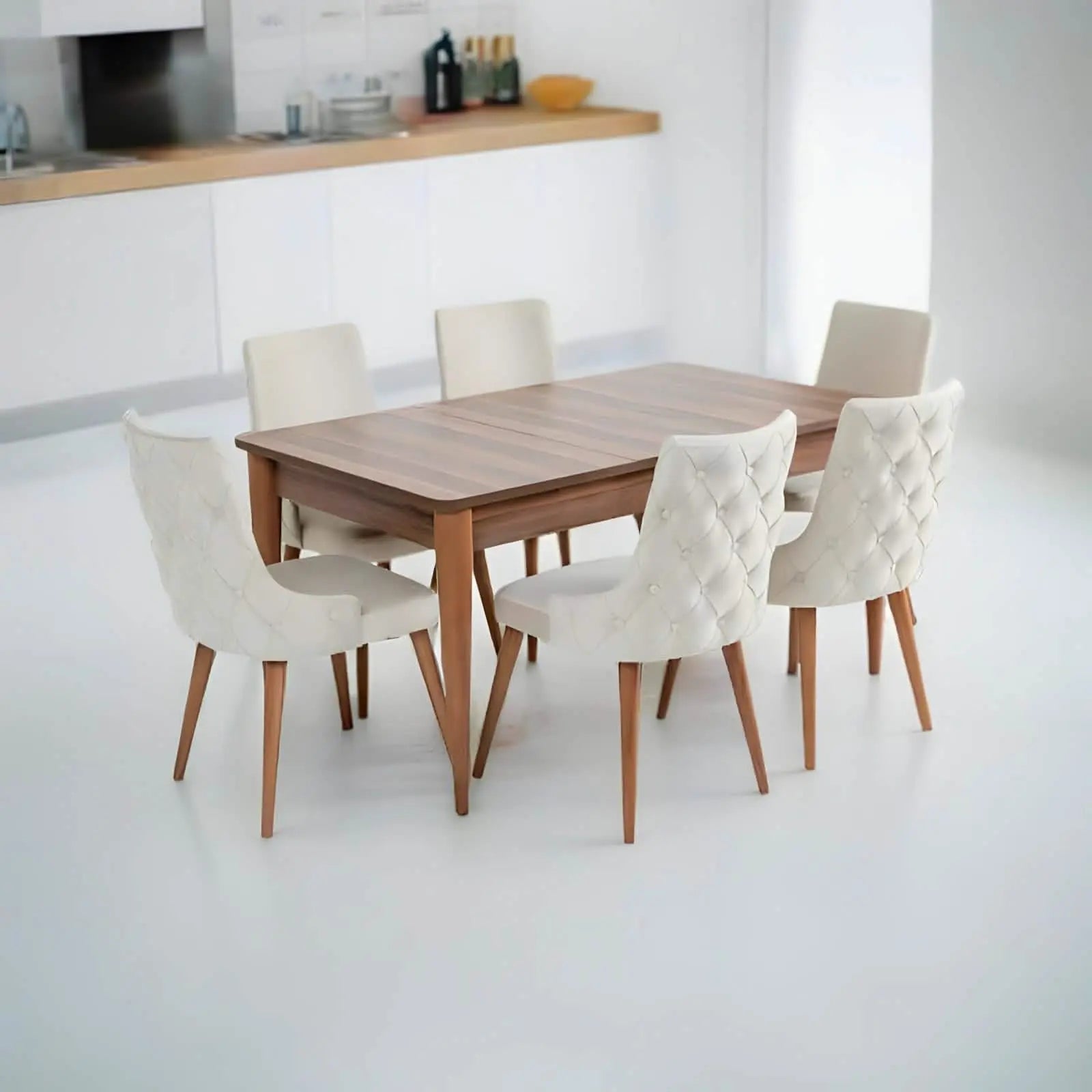 طقم سفرة 6 كراسي  -Ath1805