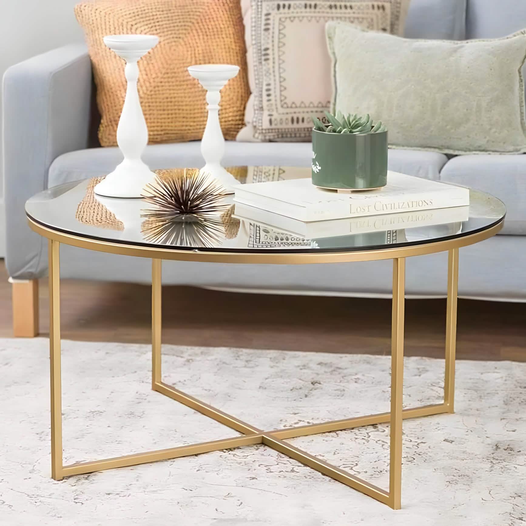 Best 32 - ترابيزة قهوة زجاج