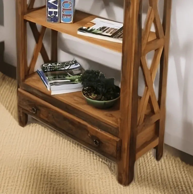 وحدة أرفف خشبية - Tar296