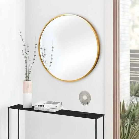 Sta102 -  مرايا دائرية بإطار معدن