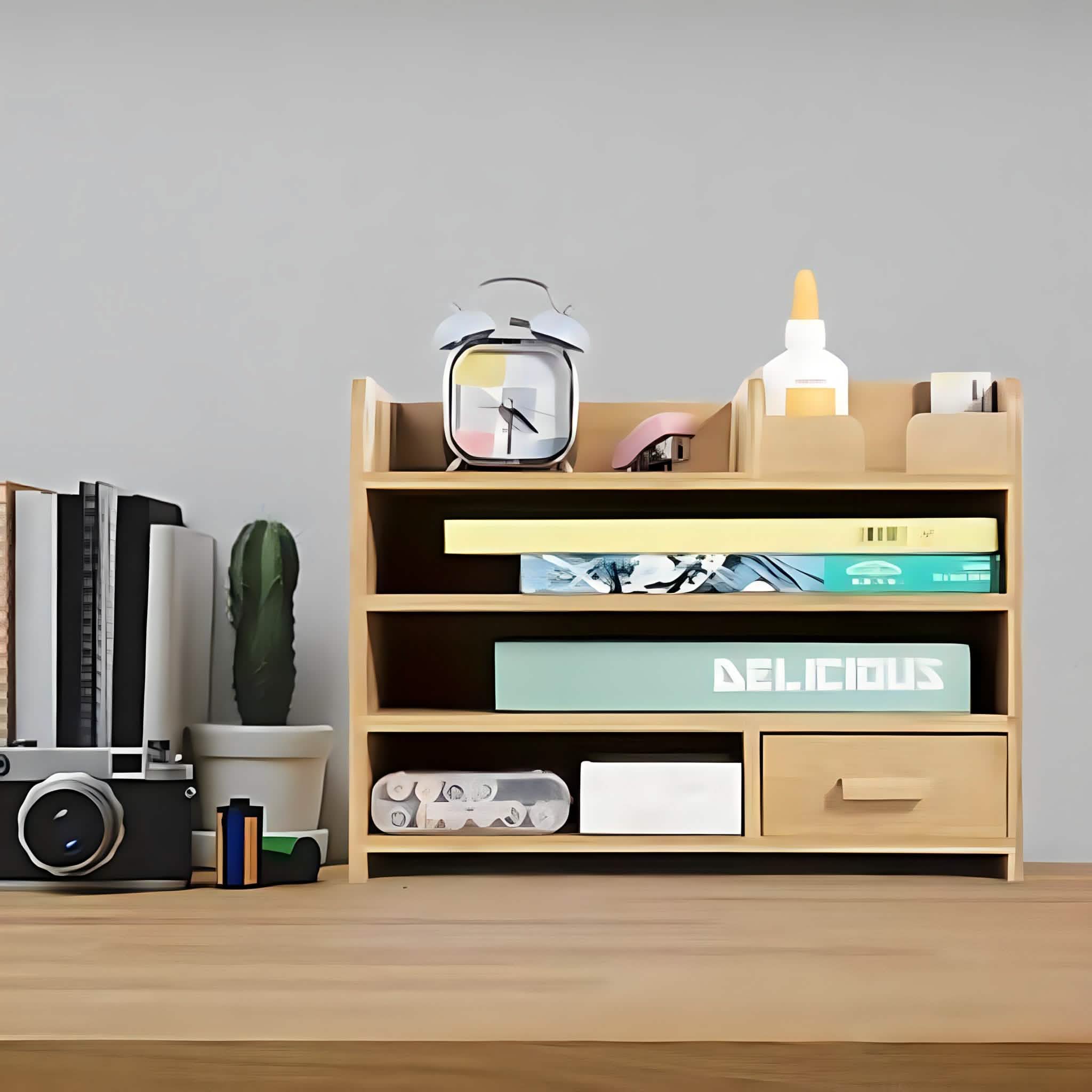 Ath336 - منظم مكتب خشب