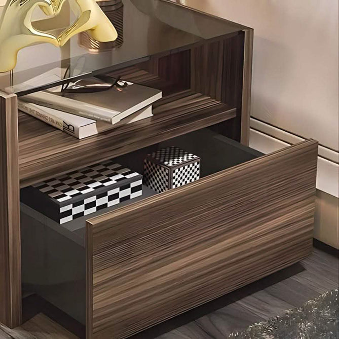 كومود بسطح زجاج - Best 74