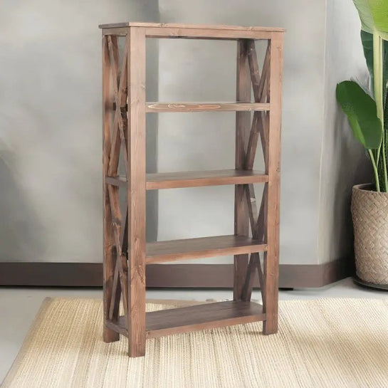 وحدة أرفف خشبية - Tar295