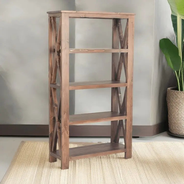 وحدة أرفف خشبية - Tar295