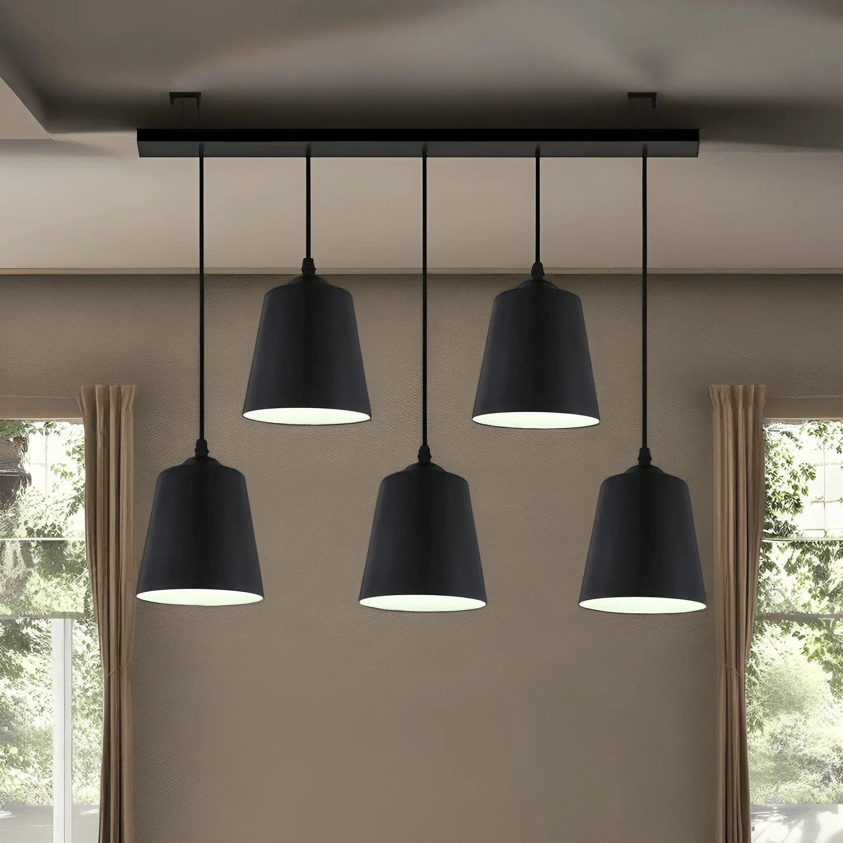 Light22 - مصباح سقف خماسي