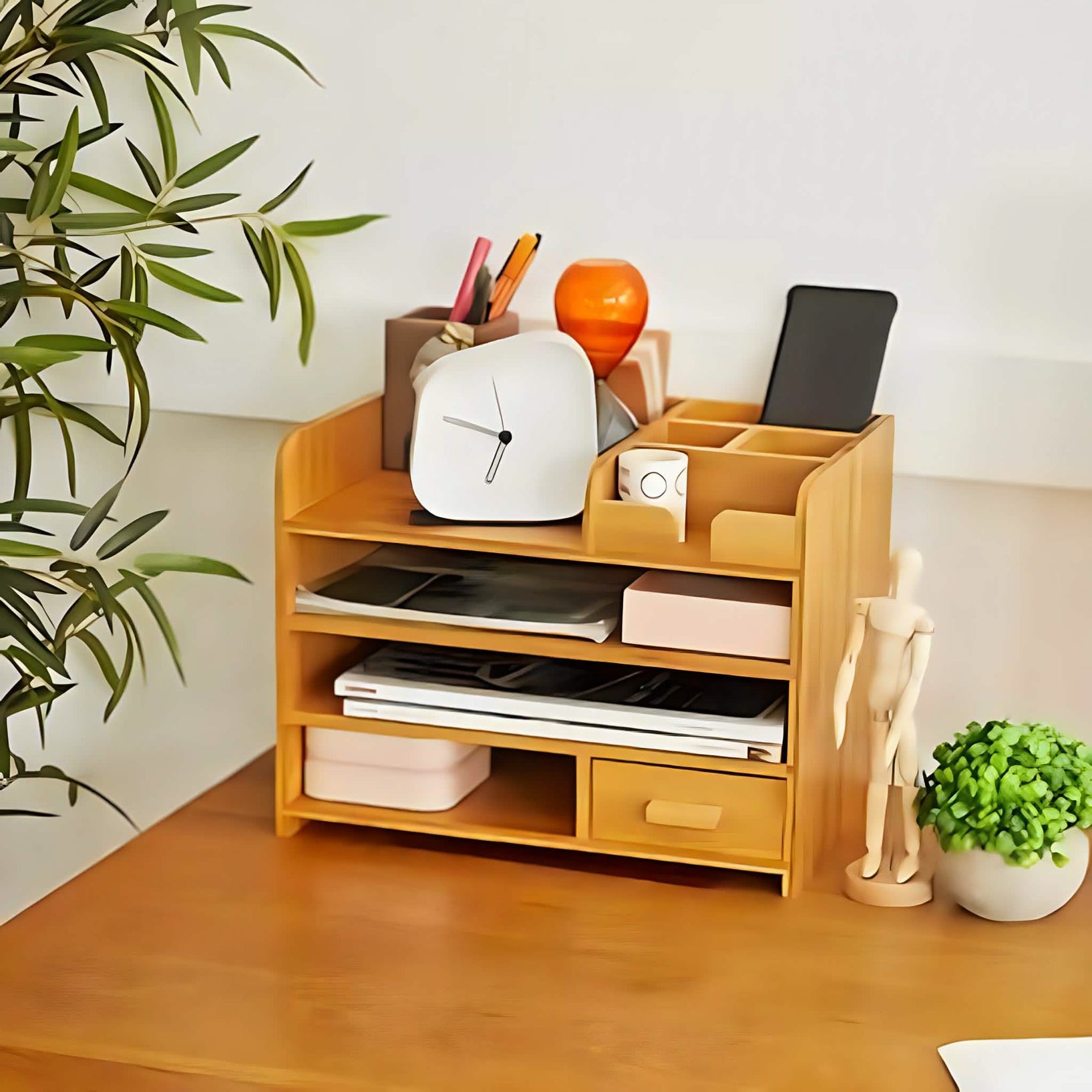 Ath336 - منظم مكتب خشب