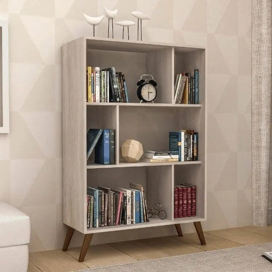 وحدة أرفف خشبية  - Tar328