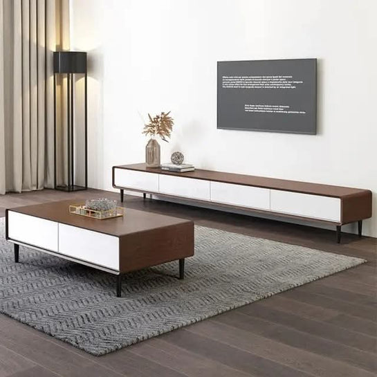 Ath38 - طقم ترابيزة تلفزيون وترابيزة وسط