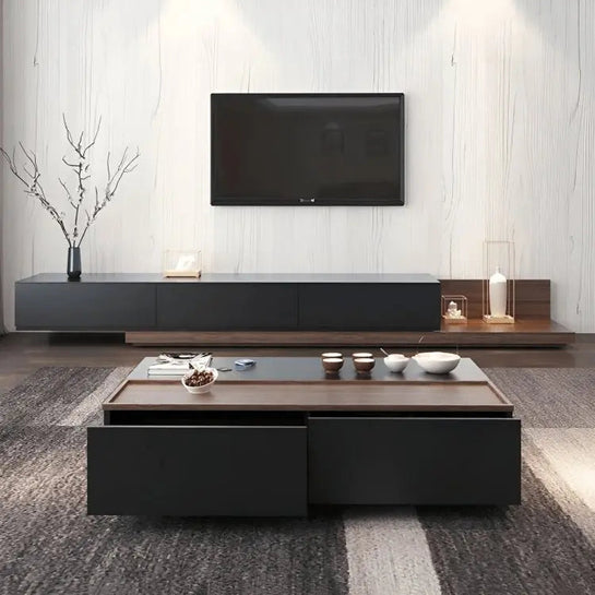 Best 157 - طقم ترابيزات تليفزيون مع قهوة