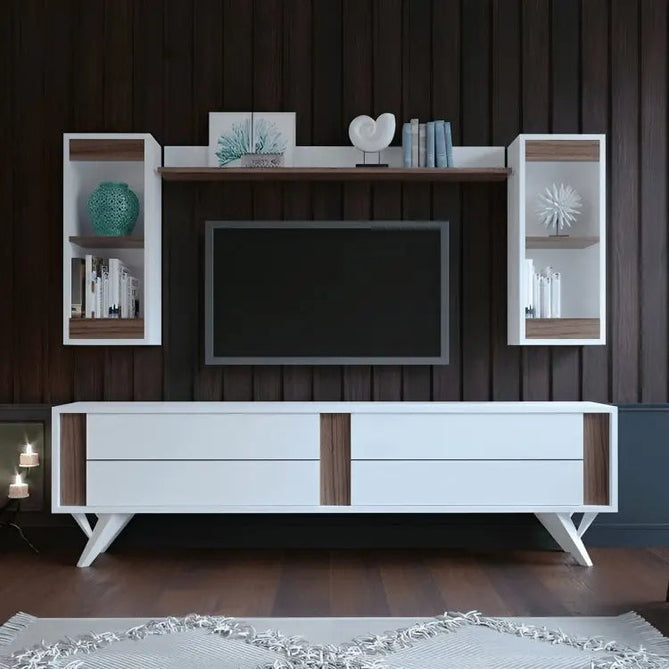 Ath795 - ترابيزة تليفزيون مع وحدة علوية