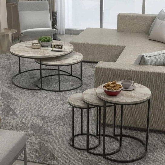 Ant11 - طقم ترابيزات دائري