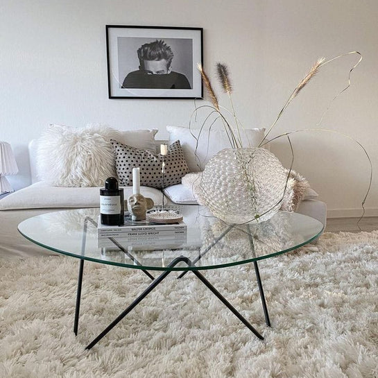 Ant20 - ترابيزه قهوه مع سطح زجاج