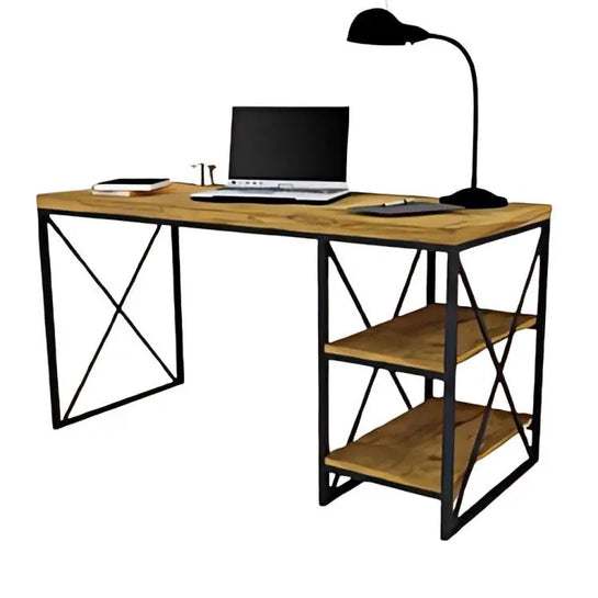 Ath1535 - مكتب خشبي مزود برفين