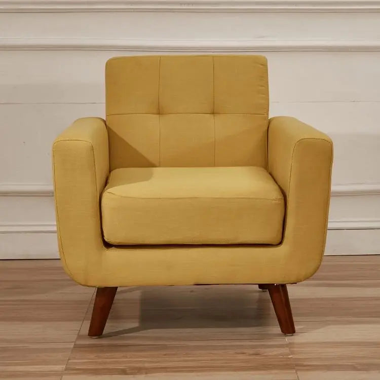 طقم كنب أصفر  - Dim266