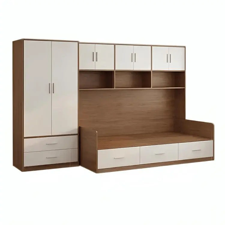 سرير بوحدة تخزين ودولاب - Dim244