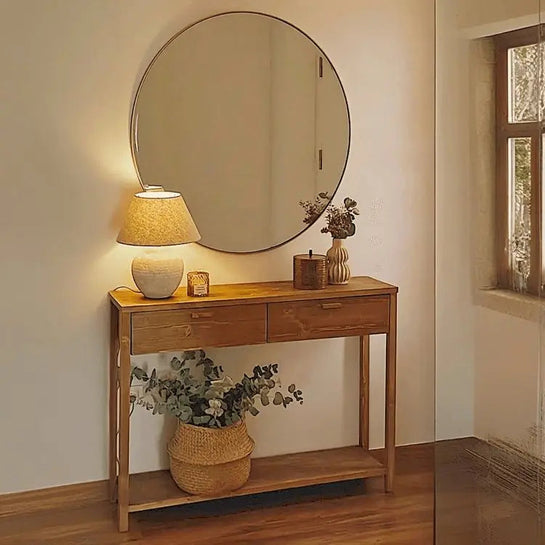 كونسول خشبي مع مرايا  - Best 38