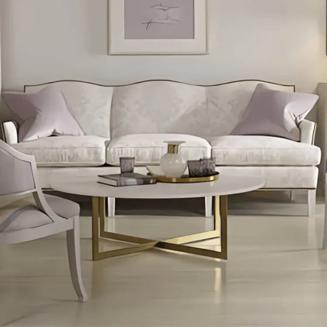 Best 29 - ترابيزة قهوة معدن بسطح رخام