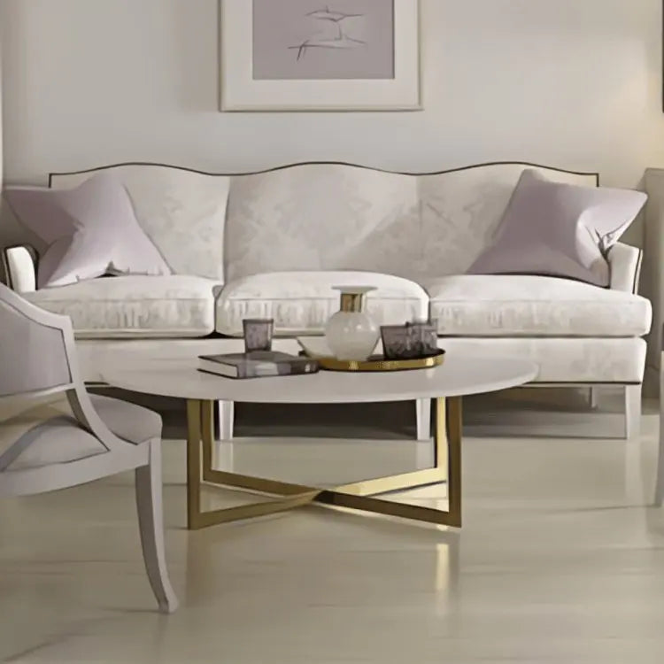 Best 29 - ترابيزة قهوة معدن بسطح رخام