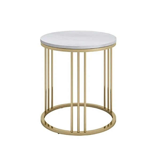 Sta23 - ترابيزة قهوة مع ترابيزة جانبية معدن