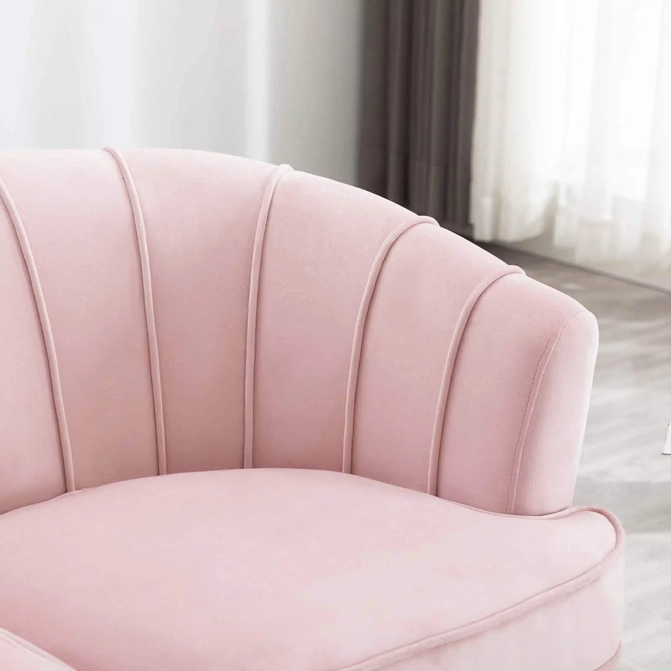 Best 155 - طقم أنتريه وردي خشب زان