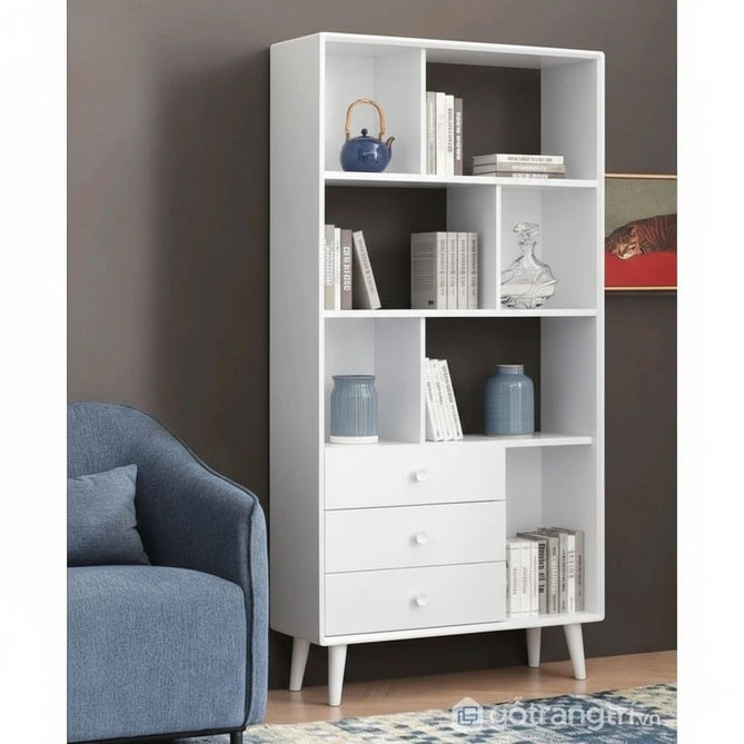 وحدة تخزين مكتبية ابيض - Best 174