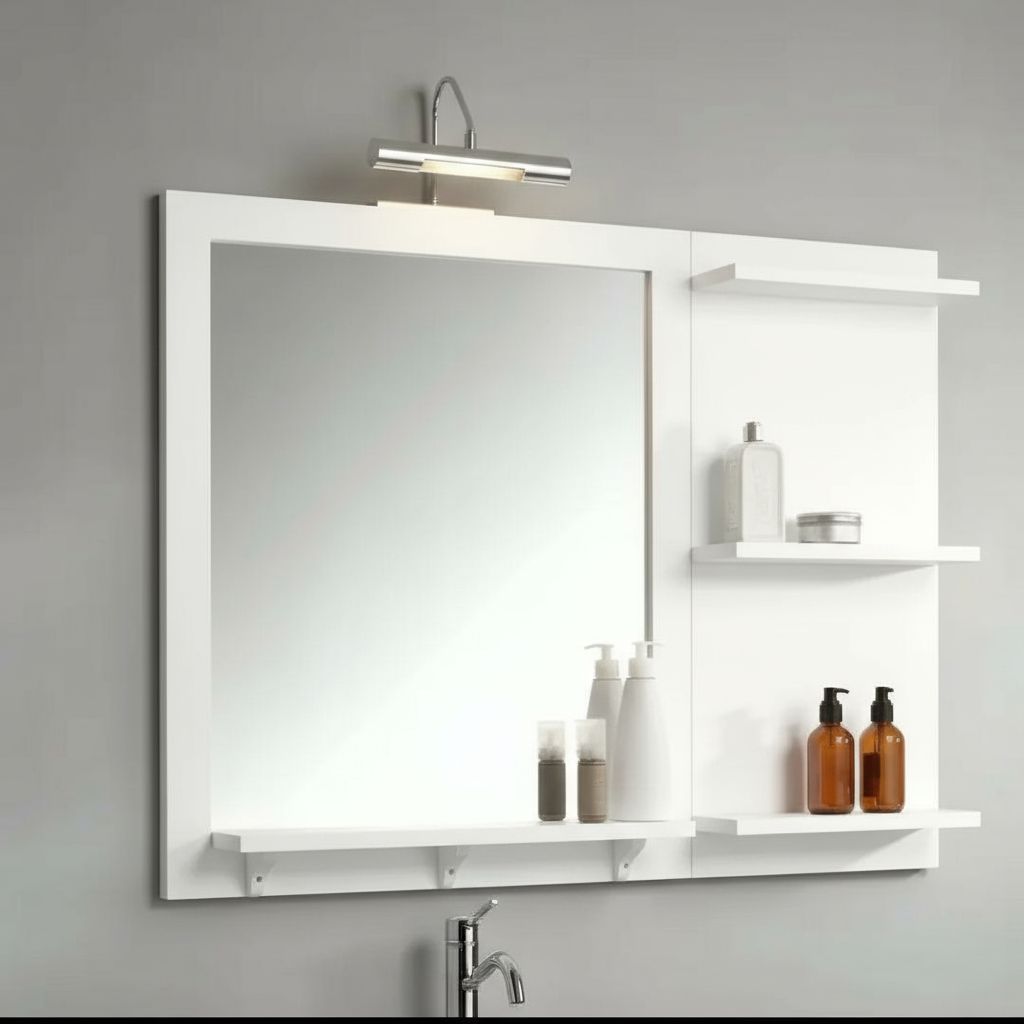 مراية حمام ابيض - Ath009