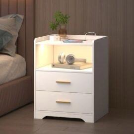 كومود ابيض مضئ - Ath0022