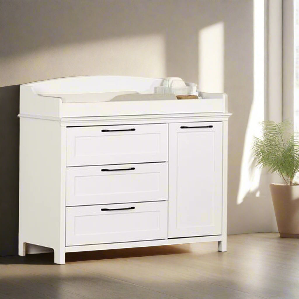 Ath8 - وحدة تغيير ملابس أطفال ام دي اف