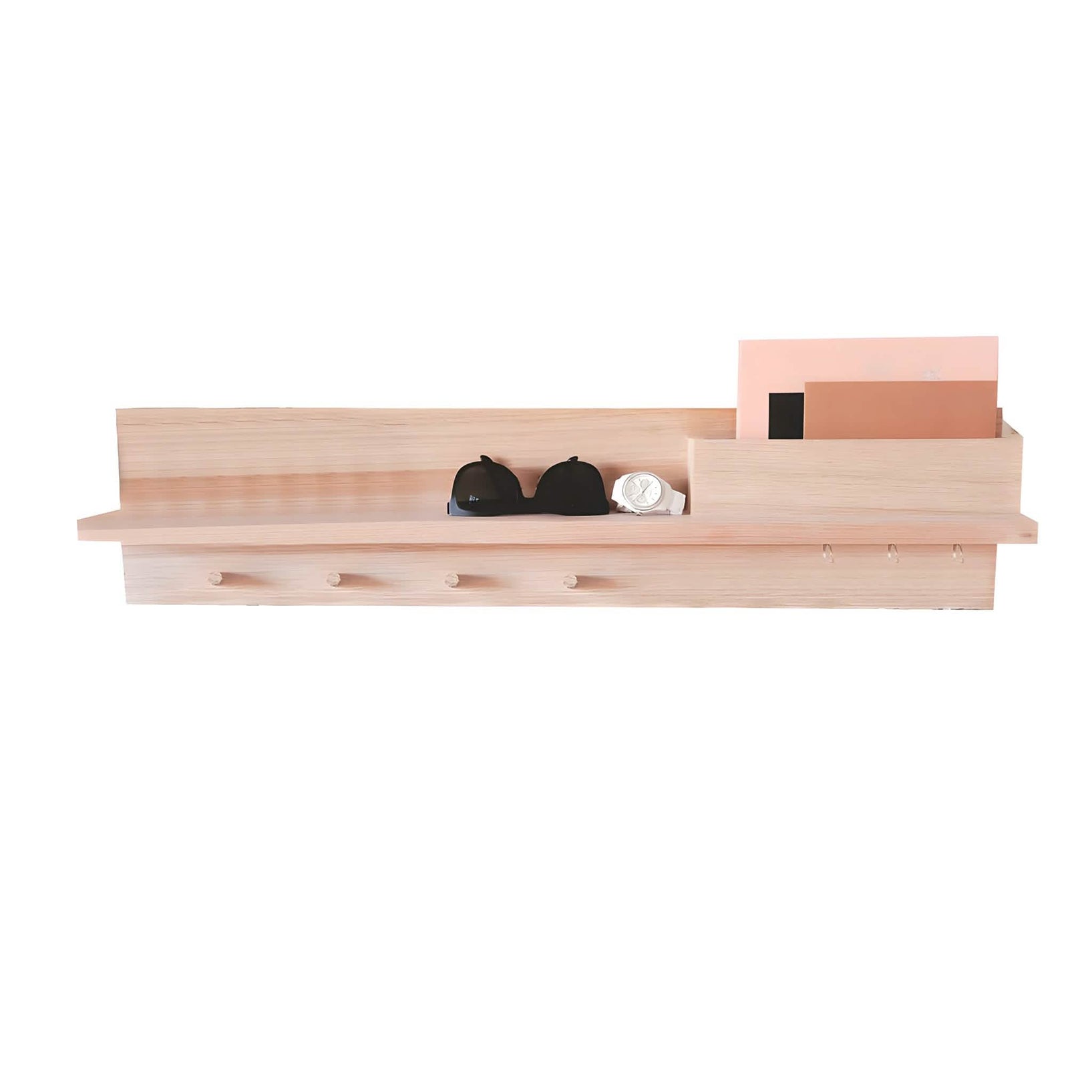 Ath335 - رف حائط مع شماعه