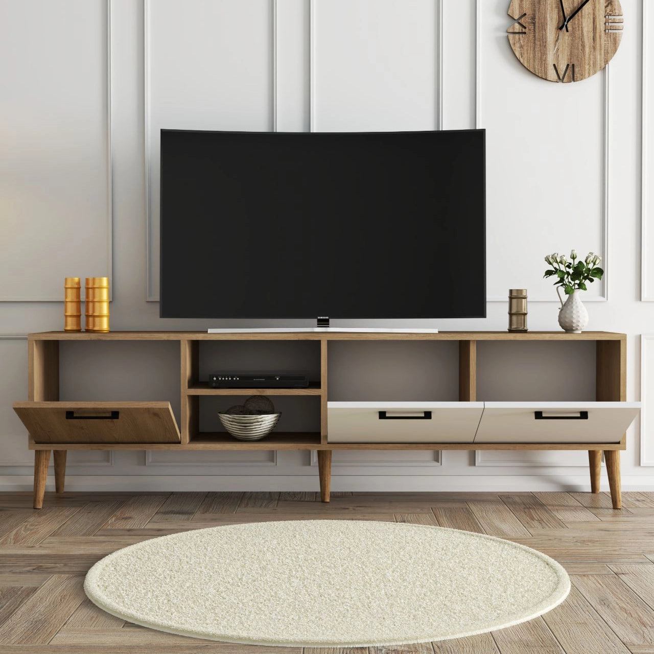 طقم ترابيزة تليفزيون مع ترابيزة قهوة - Best 22