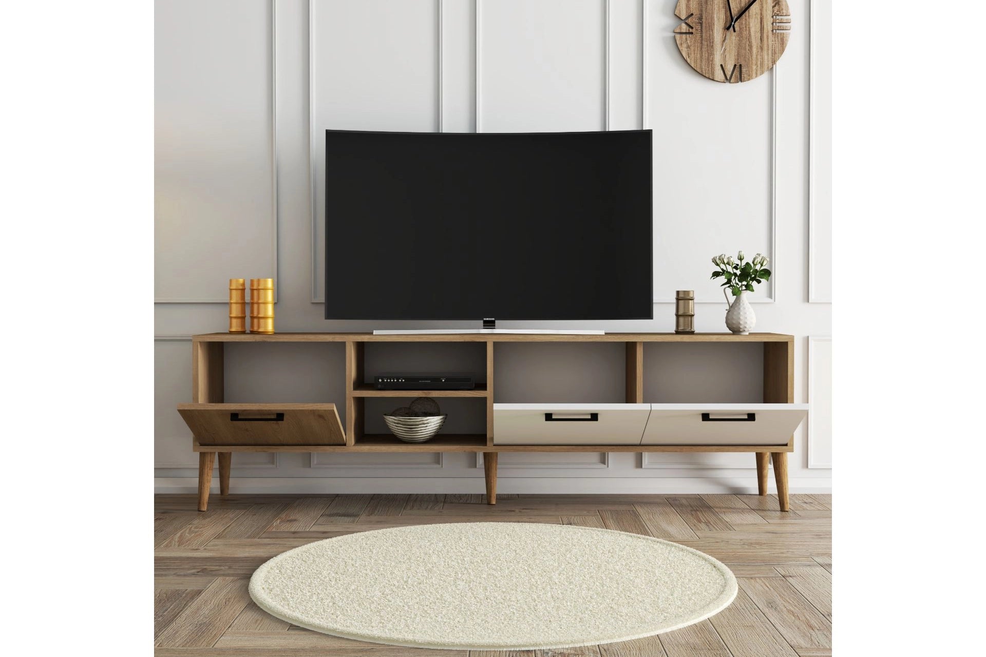 طقم ترابيزة تليفزيون مع ترابيزة قهوة - Best 22