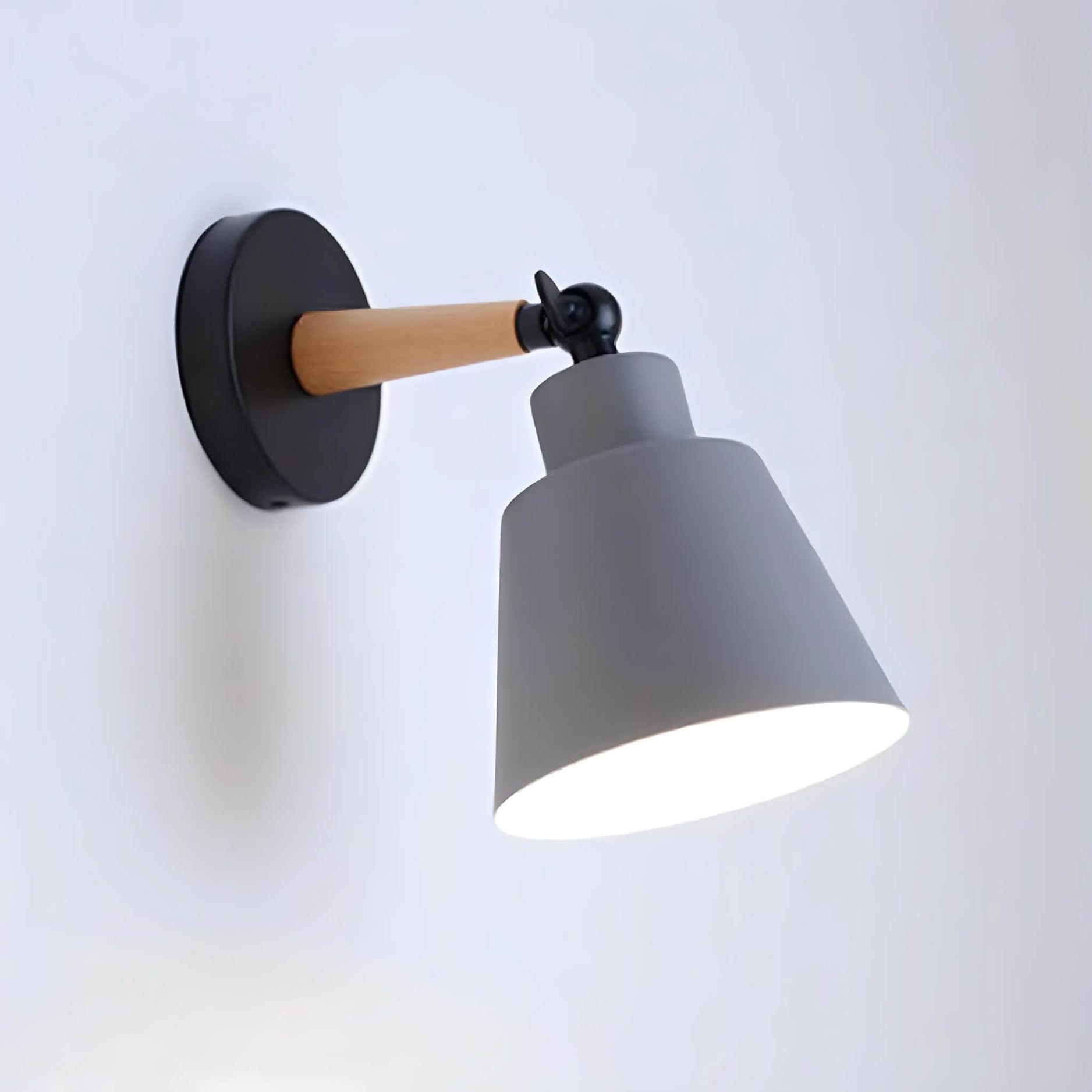 Light202 - ابليك حائط ألومنيوم 15*15*30 سم