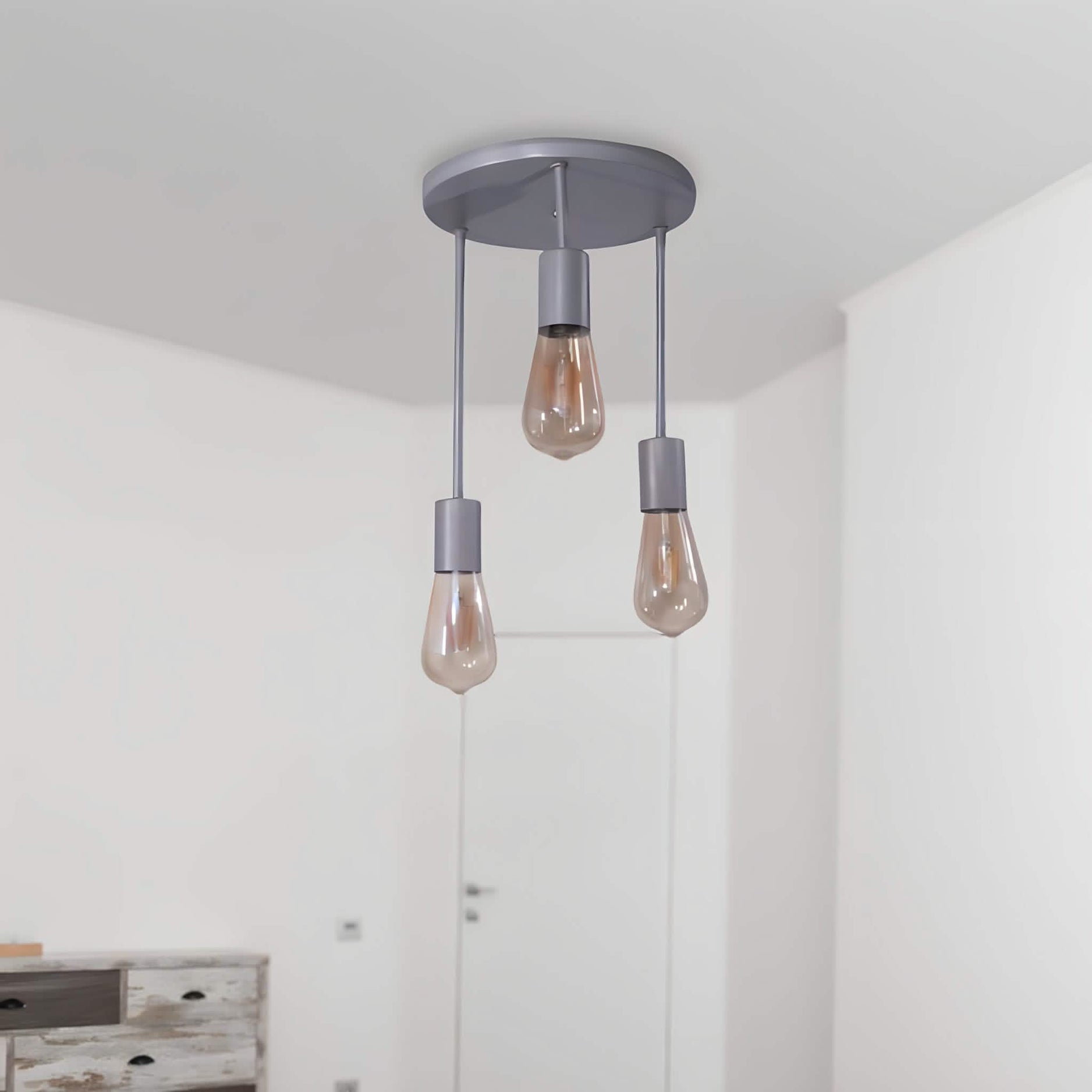 Light216 - نجفة سقف معدن 35*20*35 سم