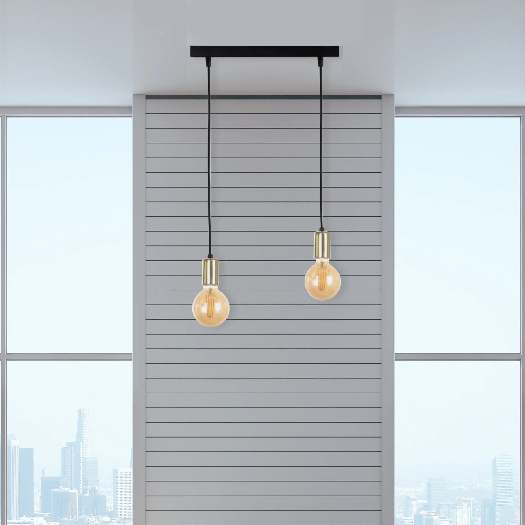 Light217 - مصباح سقف معدن 50*30*50 سم