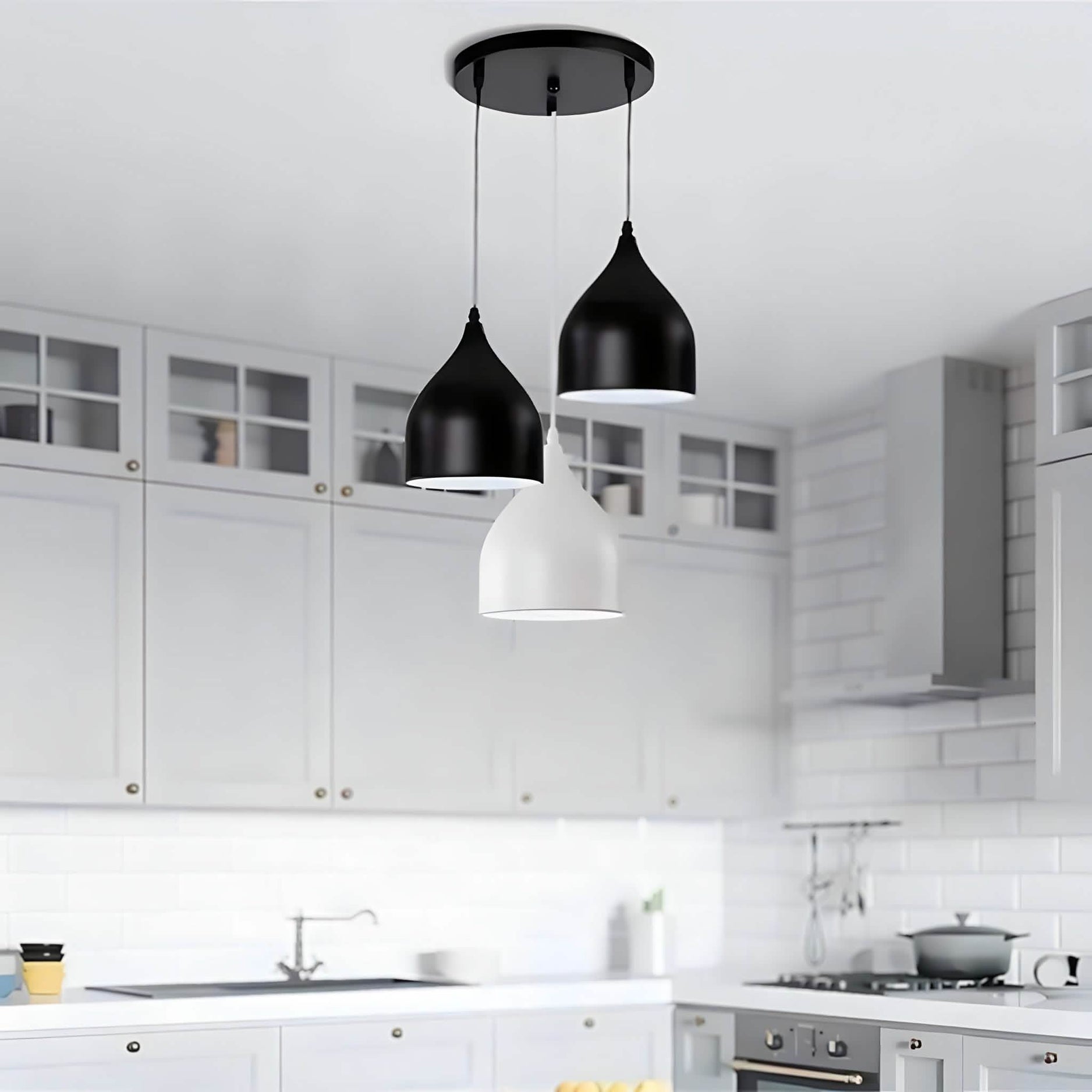 Light244 - نجفة سقف  ألومنيوم 50*30*50 سم
